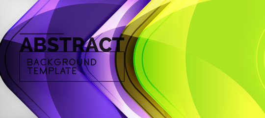 Light effects glossy arrows background