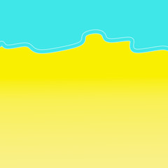 Obraz premium Summer background, beach. Copy space.