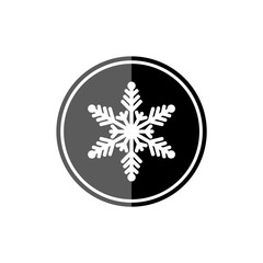 Snowflake icon or button