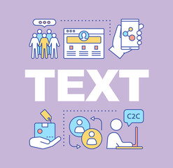 C2C word concepts banner