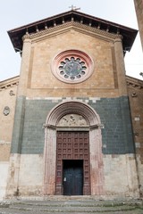 Street of the city Orvieto, Italy, Umbria. 