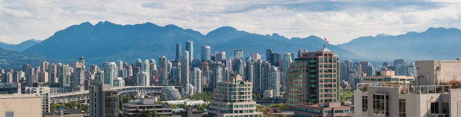 Vancouver Skyline Looking North