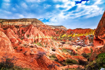 Red Valley in Cappadocia, Turkey.