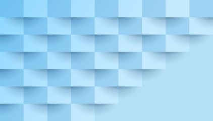 Blue abstract background vector with blank space for text.