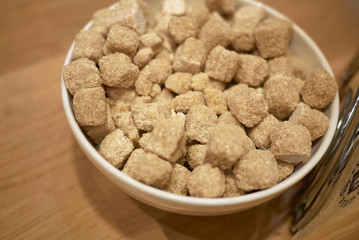 Brown sugar cubes