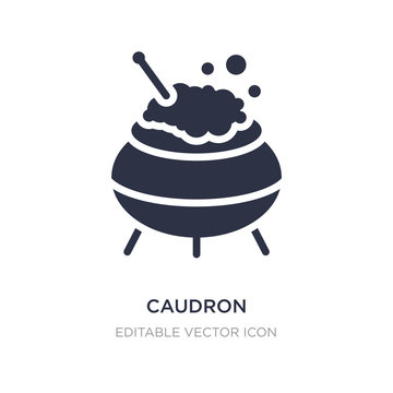 caudron icon on white background. Simple element illustration from Other concept.
