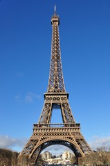 Fototapeta na wymiar The Eiffel Tower