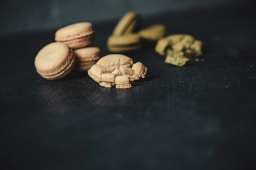 food photography cakes macaron 