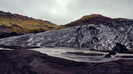 Iceland Glacier Composition