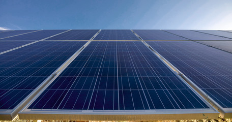 New energy, solar photovoltaic base