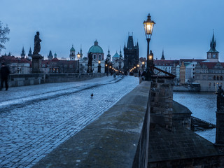 Prague at dawn
