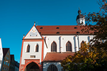 Fototapeta na wymiar Maria Himmelfahrt Church, Landsberg am Lech, Germany 2