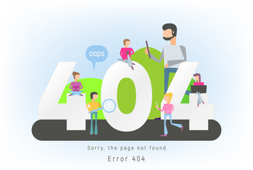404 error concept