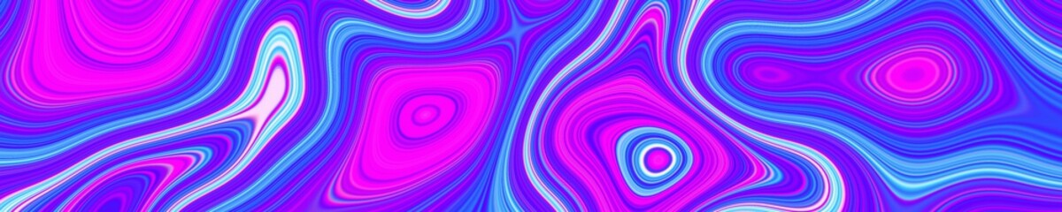Obraz premium Psychedelic web abstract pattern and hypnotic background, footer.
