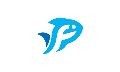 blue fish logo
