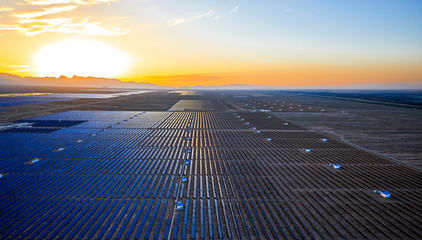 Aerial solar photovoltaic power station