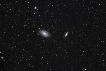 Obraz na płótnie Canvas Bode's Galaxy M81 and M82