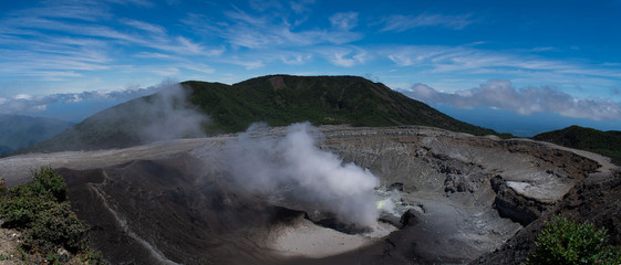Volcan Poas in Costa Rica