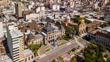Fototapeta premium Dom rządu Tucumán. Lokalne biuro publiczne. San Miguel de Tucuman, Argentyna.