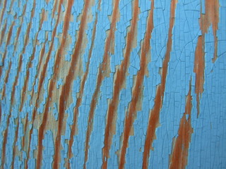 Old paint on wood