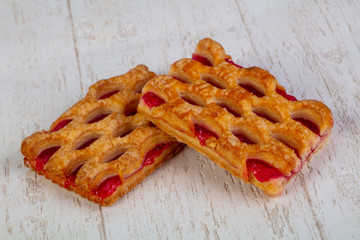 Delicious puff pastry