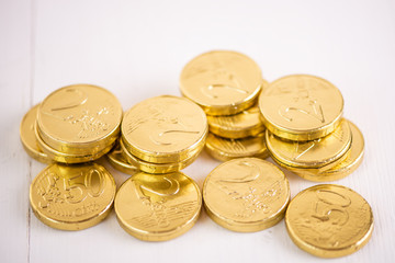 chocolate money fake money euro coins 