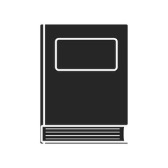Book flat icon on white background, for any occasion