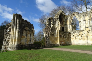 Fototapeta premium St Mary's Abbey, York Museum Gardens