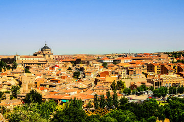 Obraz premium Panorama of Toledo, Spain