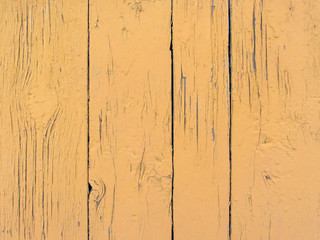 yellow planks with old paint