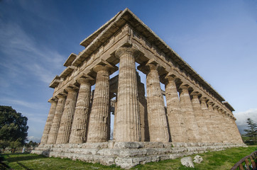 Obraz premium Paestum Temple