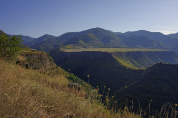 The Debed river canyon, Armenia