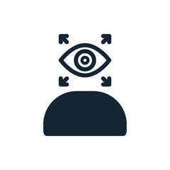 Appearance, aspect, design, eye, look, view, creative vision icon