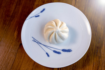 Buns on a plate