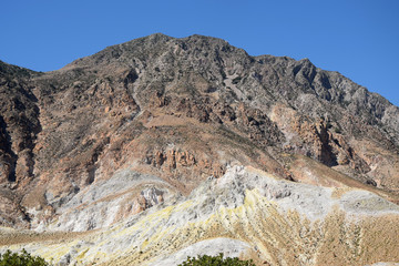 Rand der Caldera auf Nysiros