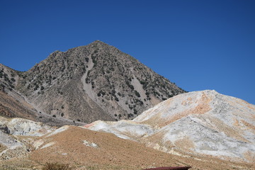 Rand der Caldera auf Nysiros