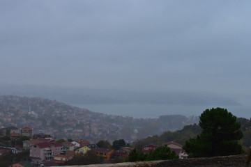 Fototapeta premium istanbul neighborhood, skyline
