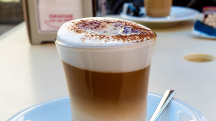 Cortado leche leche