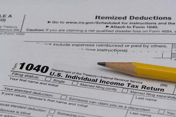 United States Internal Revenue Service Tax Return Forms