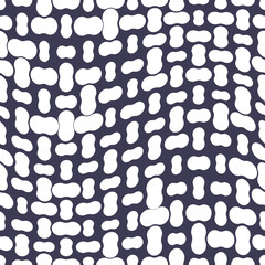 seamless geometric halftone vector pattern