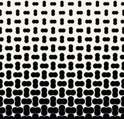 fading seamless geometric vector border pattern