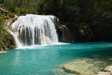 Cascade el Chiflón Chiapas Mexique - El Chiflon Waterfall Chiapas Mexico