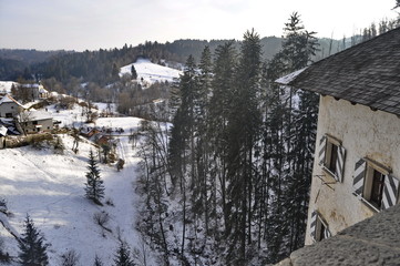 Winter Landscape in Slovenia
