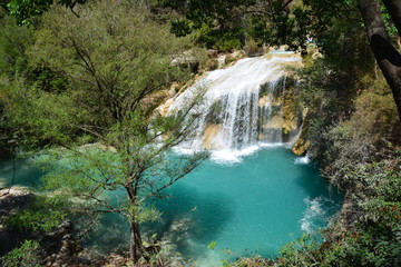 Cascade el Chiflón Chiapas Mexique - El Chiflon Waterfall Chiapas Mexico