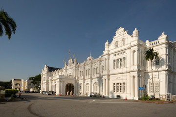 Fototapeta na wymiar Exterior view of City Hall, George Town
