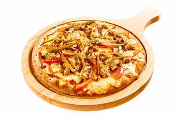 Western-style catering pizza
