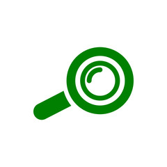 Appearance, aspect, design, eye, look, view, creative vision green color icon