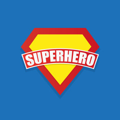 Super hero power graphics, vector - obrazy, fototapety, plakaty