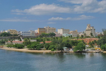 Obraz premium A View of San Juan, Puerto Rico