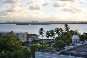 Coast in San Juan, Puerto Rico